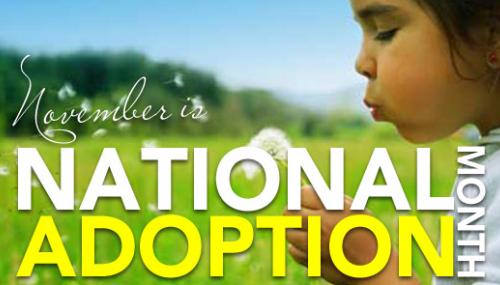 national adoption month