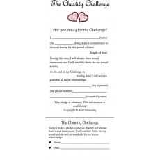 Chastity Challenge Cards